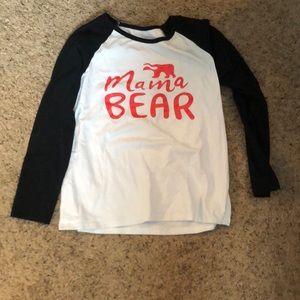 Medium Mama Bear long sleeve